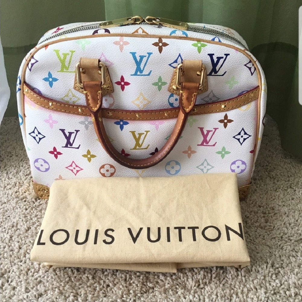 Authentic Louis Vuitton Trouville Multicolored